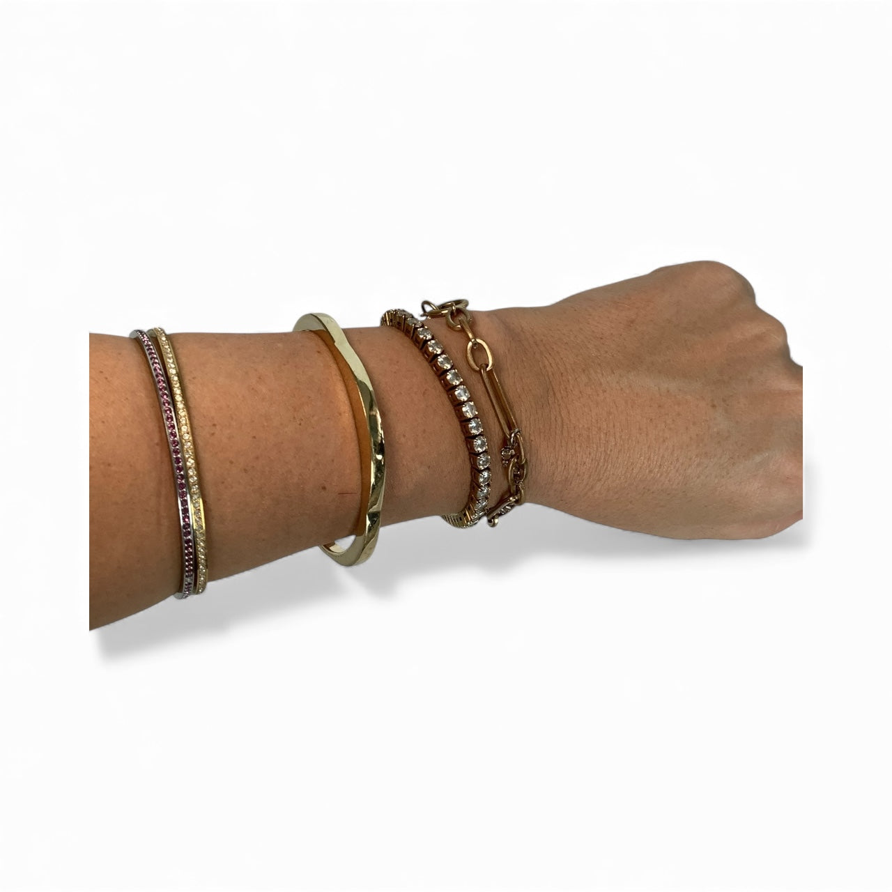 Chloé Gold-Tone Sculpted Cuff Bracelet