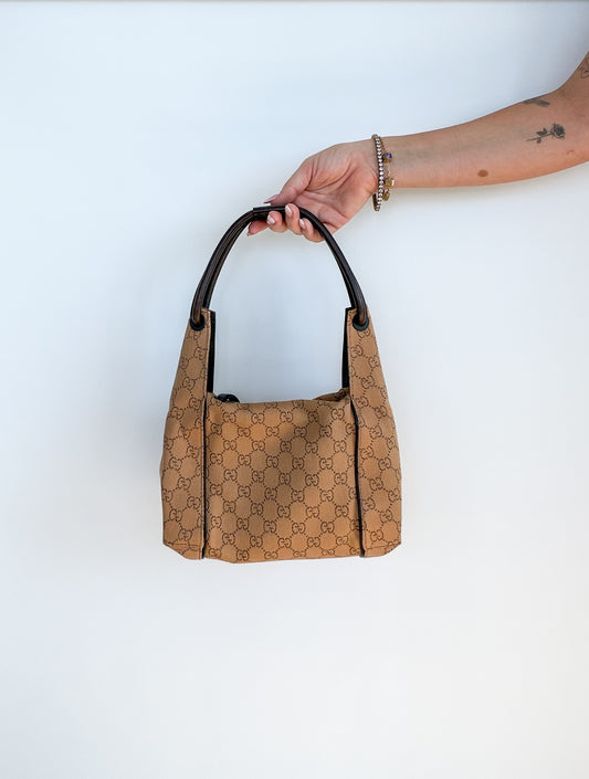 Gucci GG Canvas Abbey Shoulder Bag