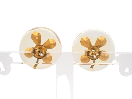 Chanel Coco Clover Earrings