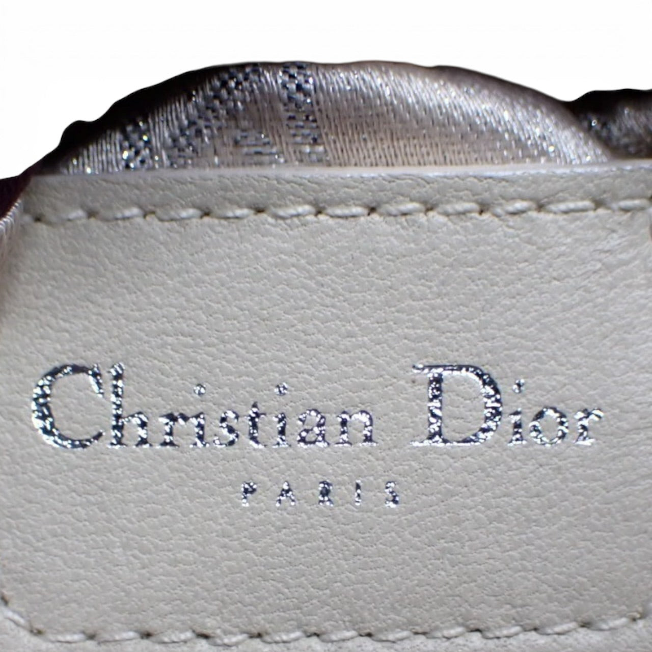 CHRISTIAN DIOR PEARL SATIN HANDBAG – A GRADE