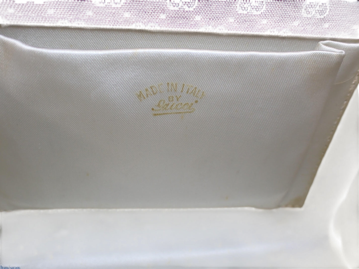 Gucci GG Monogram Chain Shoulder Bag – Purple