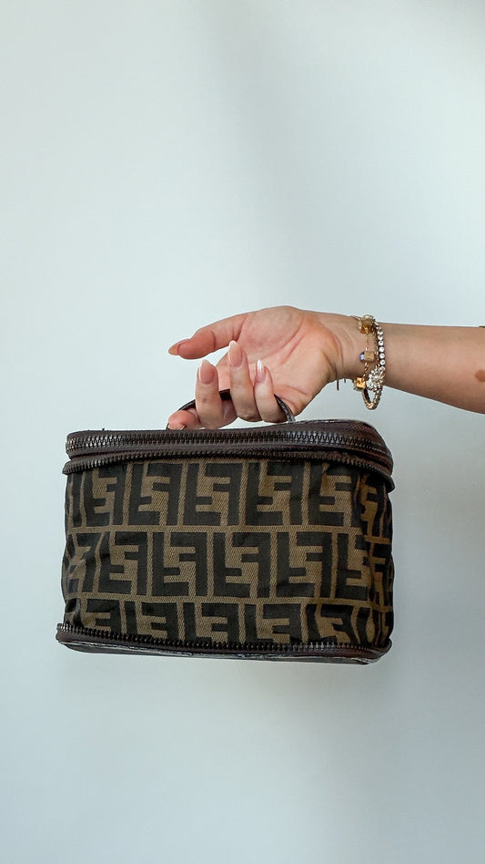 Fendi Zucca Vanity Pouch
