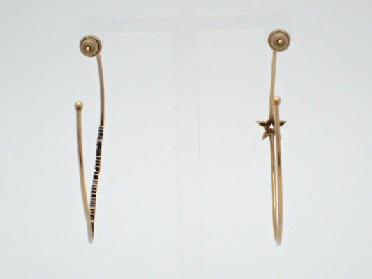 Dior J’Dior Crystal hoop earrings
