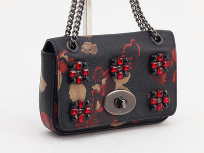 Coach Tortoiseshell Chain Shoulder Bag