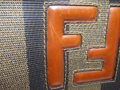 Fendi Pequin Stripe shoulder Bag