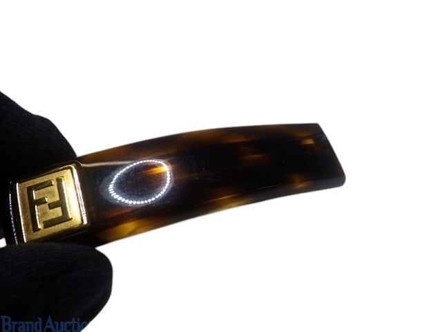Fendi Logo Hair Barrette