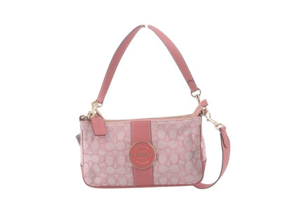 Vintage Coach Signature Swinger Bag – Pink