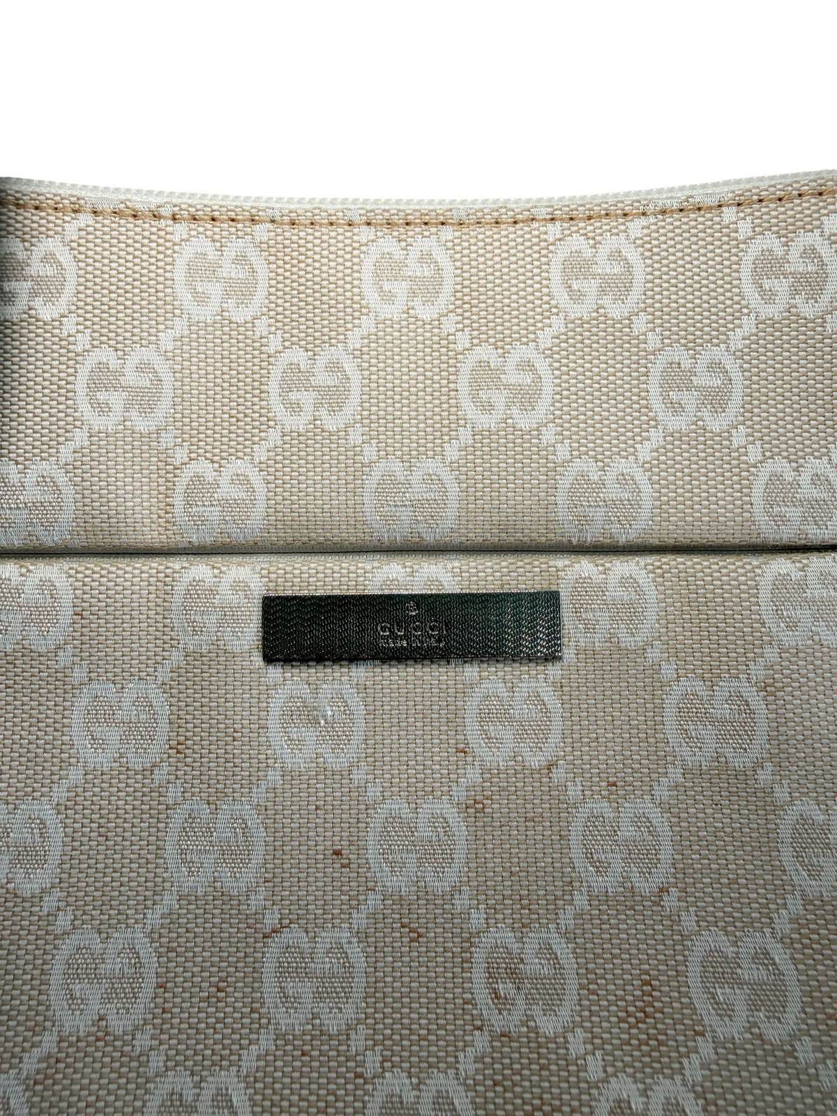 Gucci Bamboo GG Canvas Shoulder Bag
