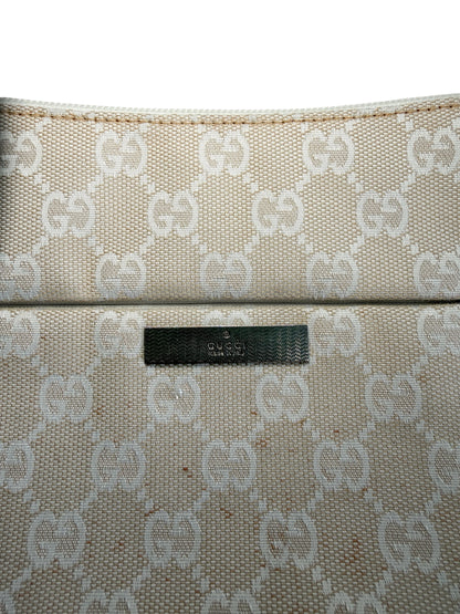 Gucci Bamboo GG Canvas Shoulder Bag