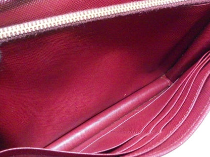 Prada Saffiano Leather Shoulder Bag – Burgundy
