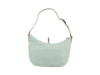Gucci GG Shimmer Canvas Baguette Shoulder Bag