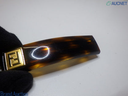 Fendi Logo Hair Barrette