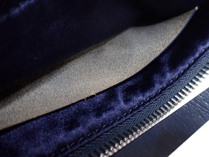 Fendi Zucca Canvas Mini Shoulder Bag – Navy