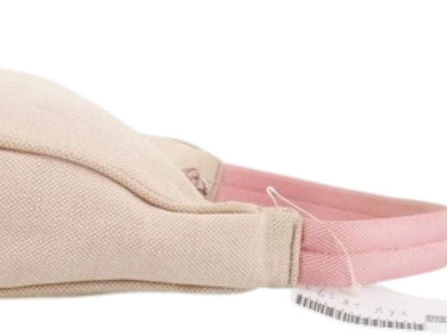 PRADA PINK CANVAS HANDBAG