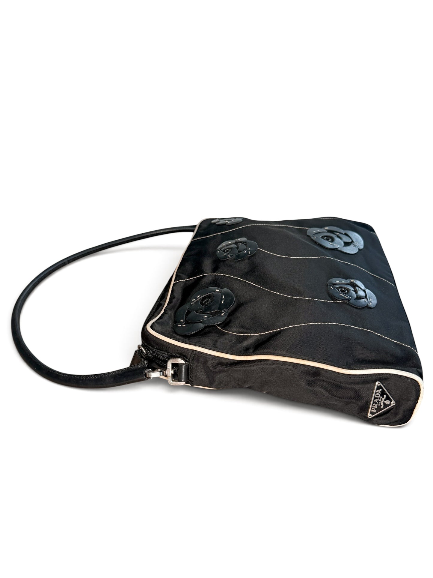 Prada Archive Flower Shoulder Bag