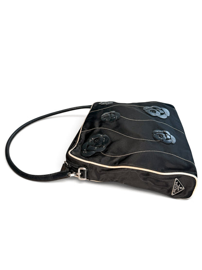 Prada Archive Flower Shoulder Bag