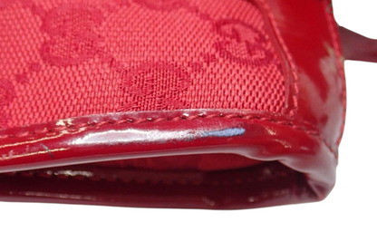 Gucci GG Canvas Mini Tote – Red