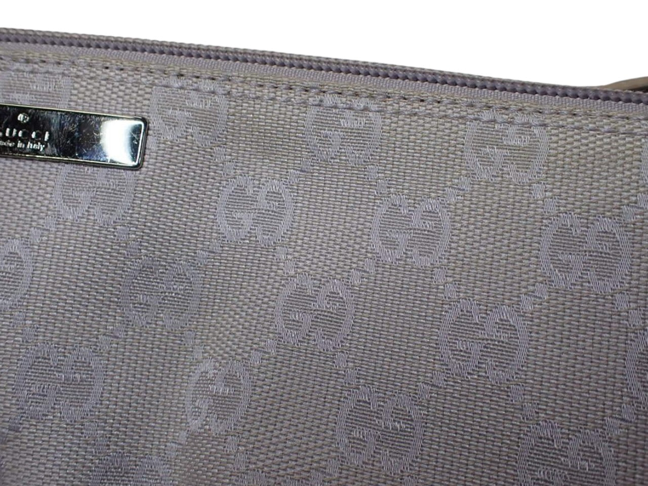 Gucci GG Monogram Shoulder Bag – Lilac
