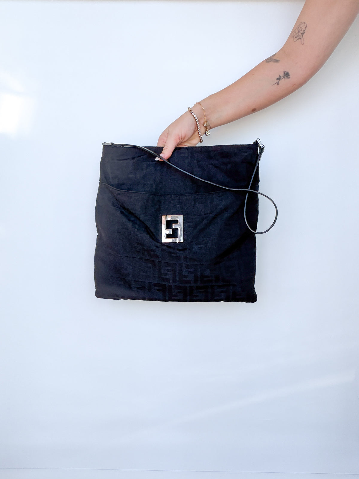 Fendi Zucca Shoulder Bag