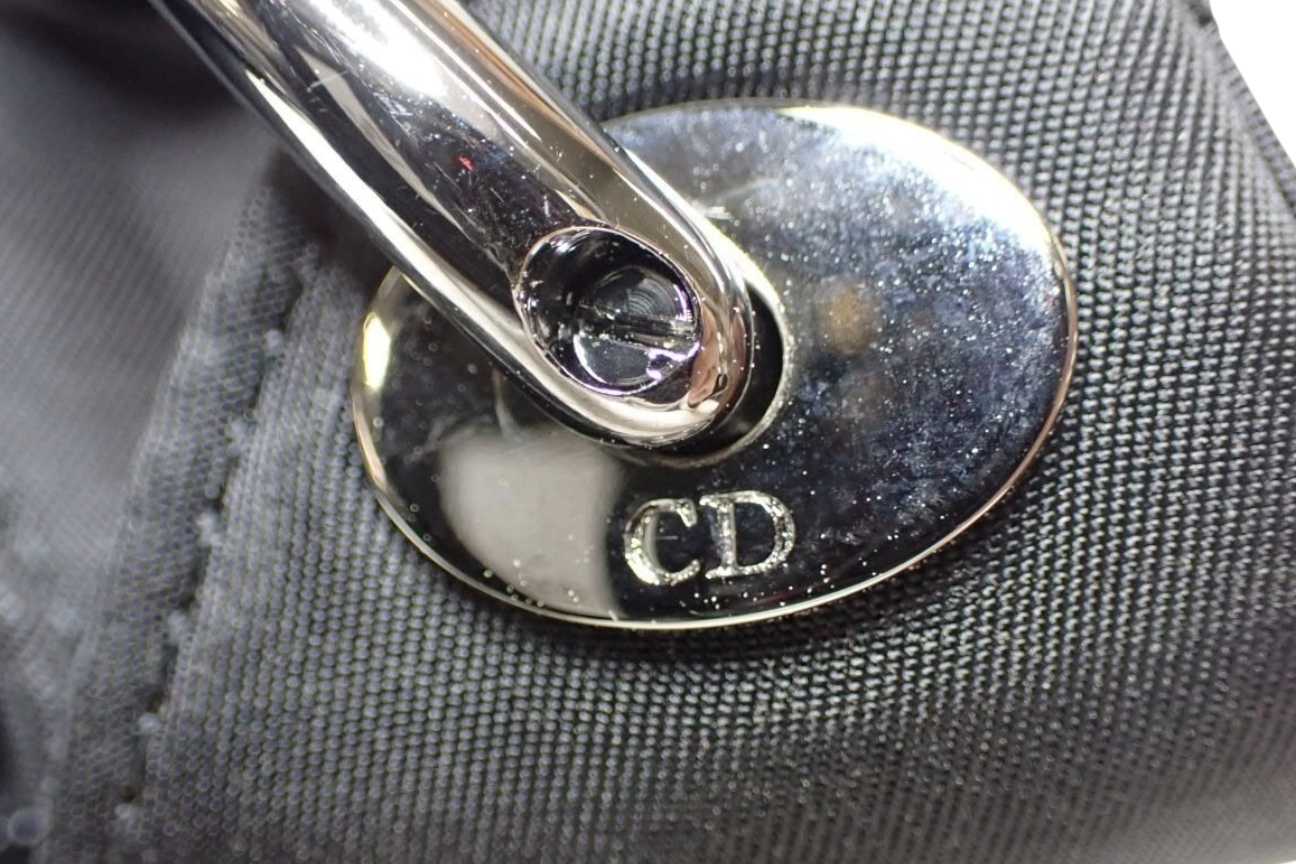 Christian Dior Maris Pearl Nylon Shoulder Bag