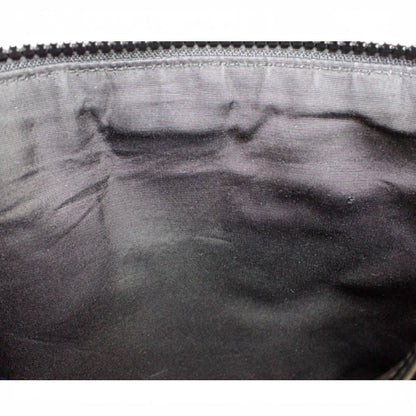 Christian Dior Black Rubber Patch Clutch