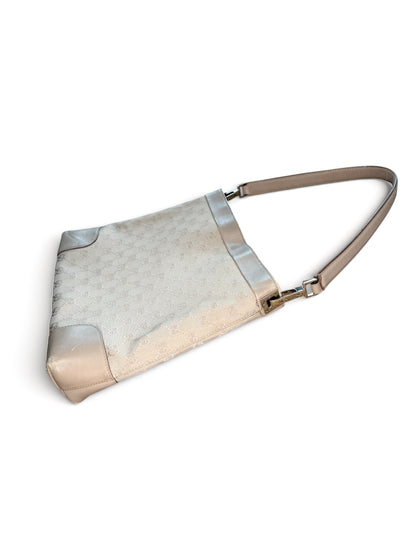 Gucci GG Canvas Shoulder Bag – Beige