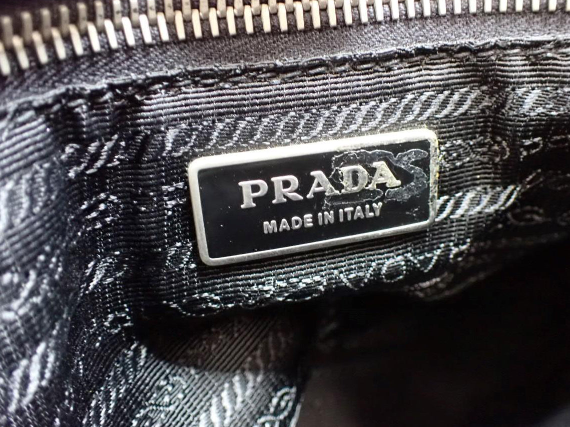 Prada Tessuto Bow Tote Bag