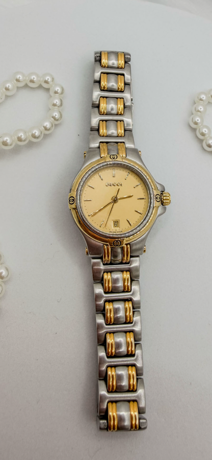 Gucci Vintage Two-Tone Watch