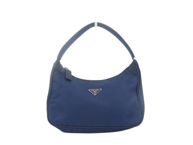 Prada Tessuto Nylon Mini Shoulder Bag – Blue