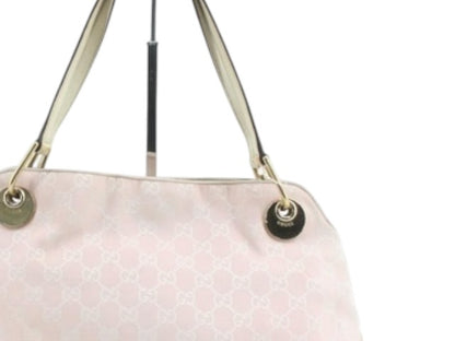 GUCCI PINK MONOGRAM SHOULDER BAG