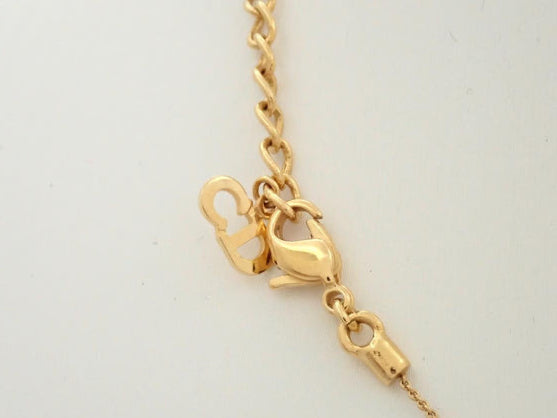 Authentic Dior Logo Necklace
