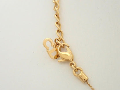 Authentic Dior Logo Necklace
