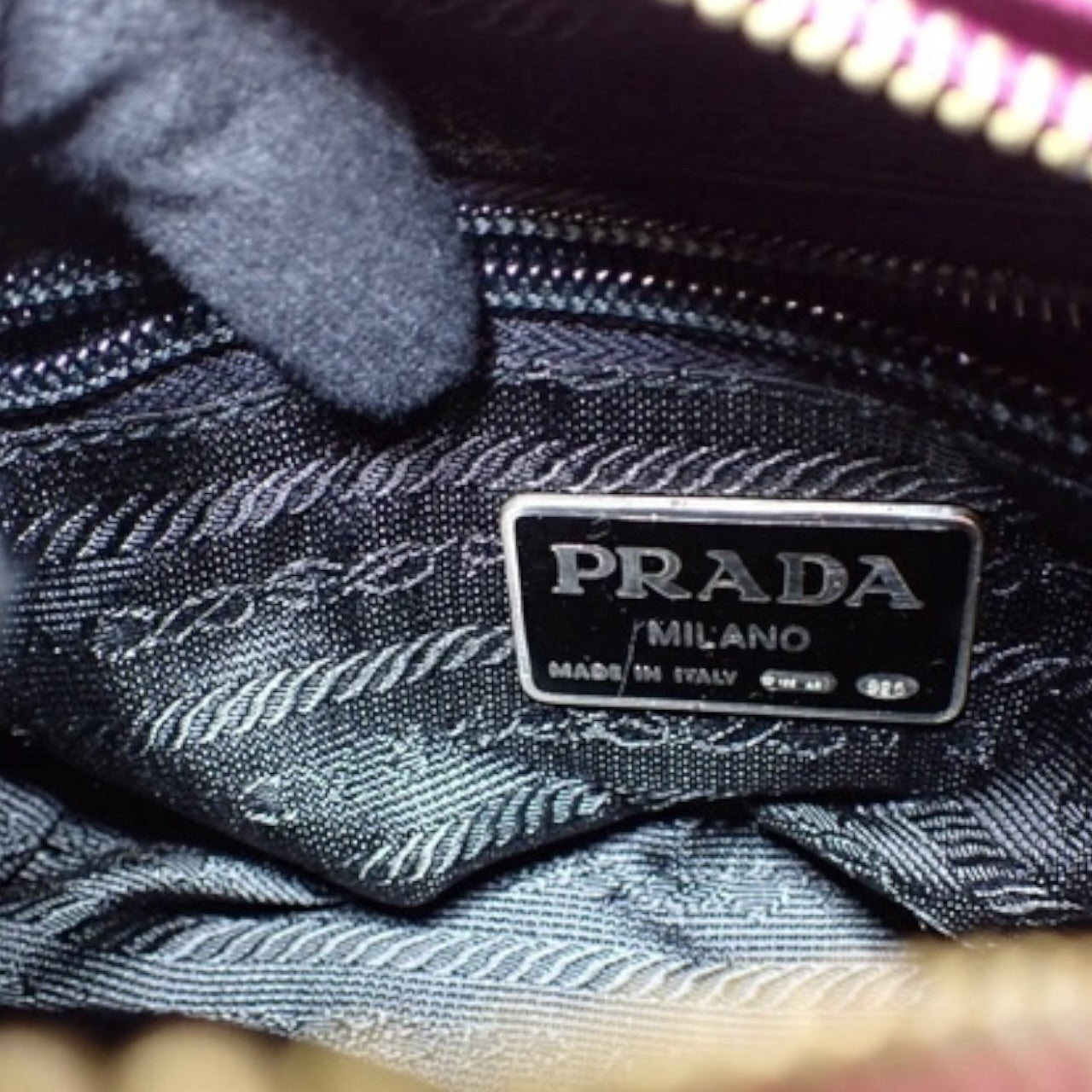 Prada Red Saffiano Camera Bag