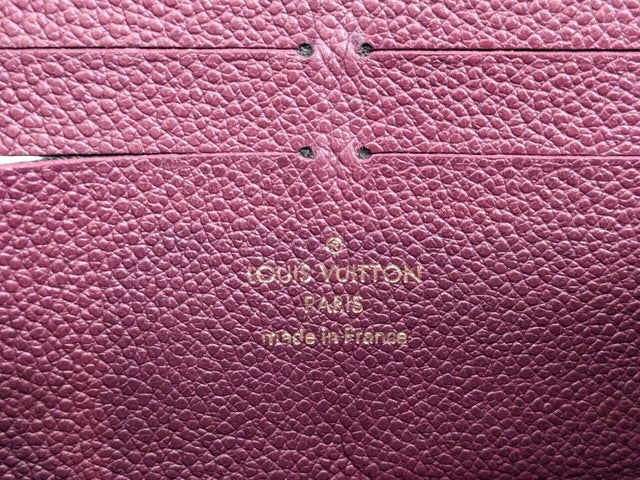 Louis Vuitton Empreinte Zippy Wallet (Pink)