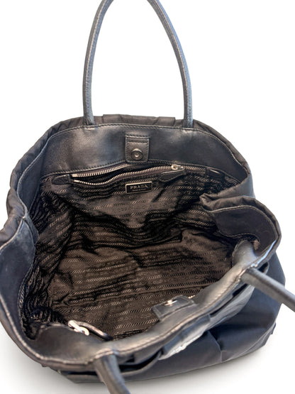 Prada Tessuto Bow Tote Bag