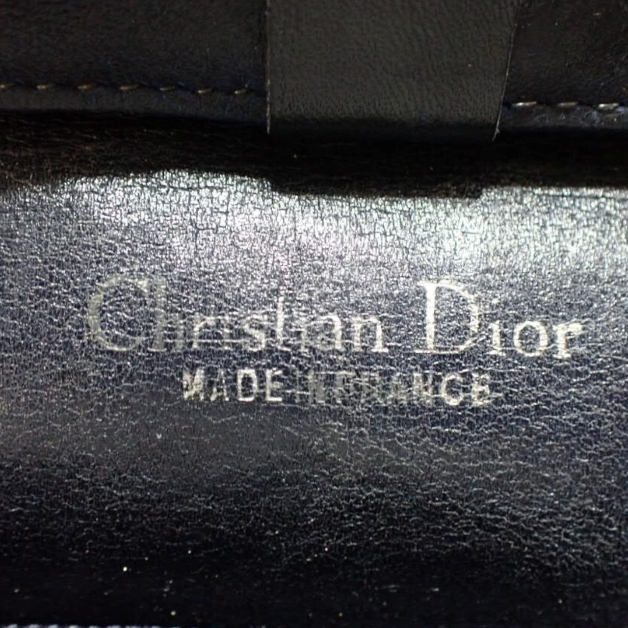 Christian Dior Trotter Canvas Shoulder Bag