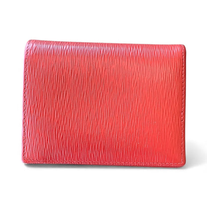 PRADA Red Saffiano Wallet