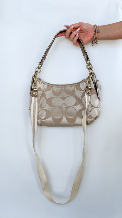 Coach Signature Shoulder & Crossbody Bag – Ivory