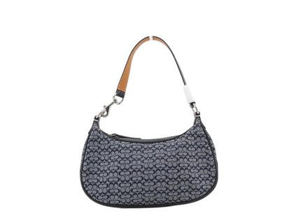 Coach Signature Mini Shoulder Bag (Denim Blue)