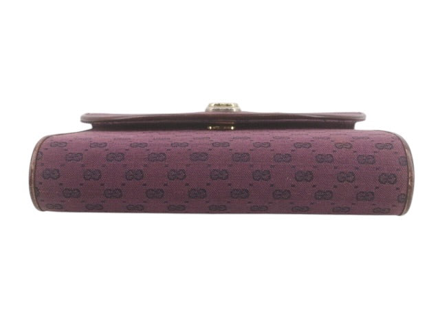 Gucci GG Monogram Chain Shoulder Bag – Purple