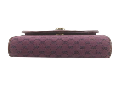 Gucci GG Monogram Chain Shoulder Bag – Purple