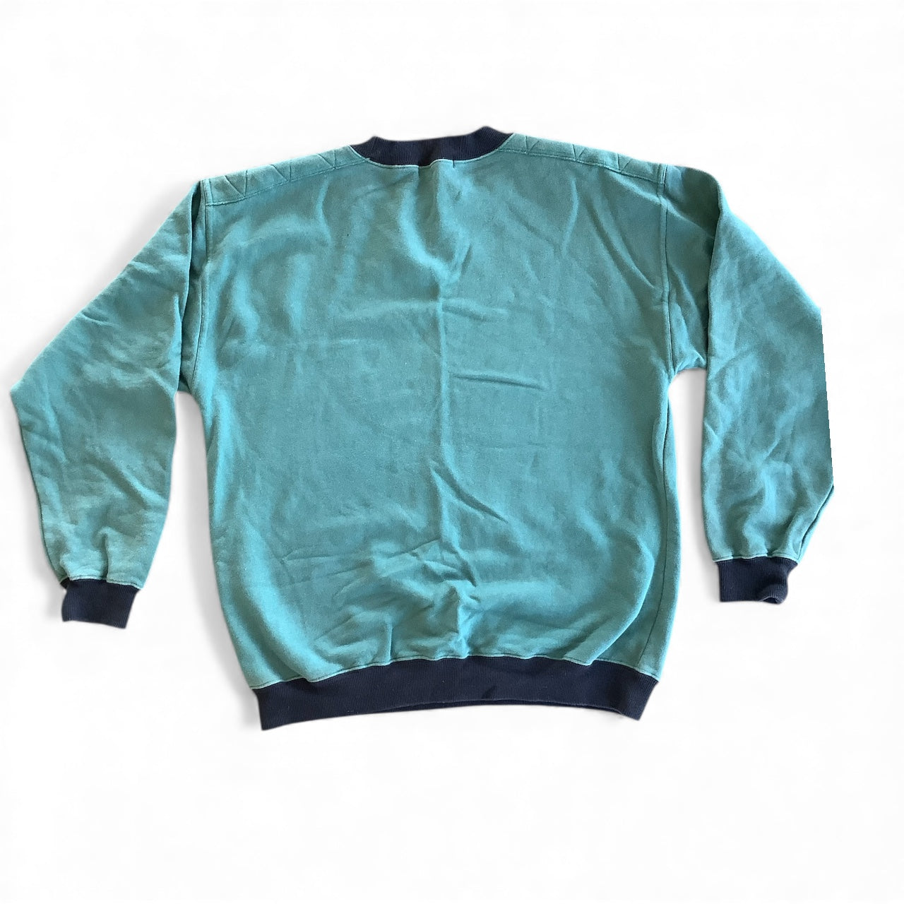 YSL Vintage Teal Crewneck Sweatshirt — Men’s L / Women’s M