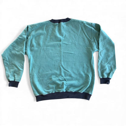 YSL Vintage Teal Crewneck Sweatshirt — Men’s L / Women’s M