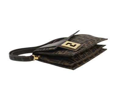 Fendi Zucca Canvas Shoulder/cross body Bag (Vintage FF Monogram)