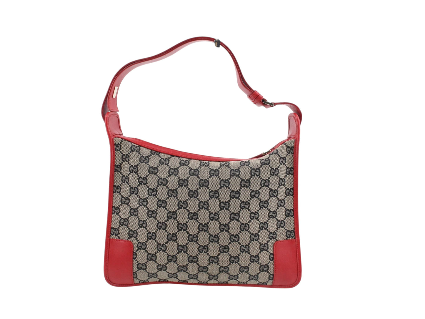 Gucci GG Canvas & Leather Shoulder Bag (001 4205)