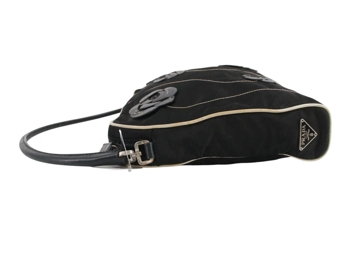 Prada Archive Flower Shoulder Bag