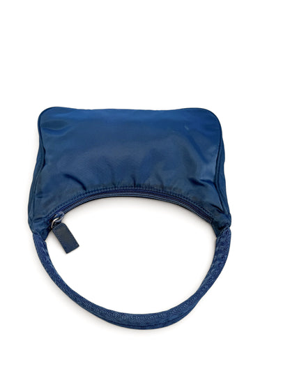 Prada Tessuto Nylon Mini Shoulder Bag – Blue