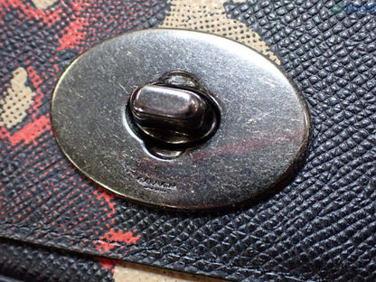 Coach Tortoiseshell Chain Shoulder Bag
