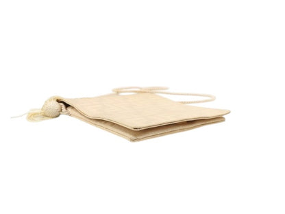 Fendi Zucca Tassel Crossbody Bag – Champagne Gold