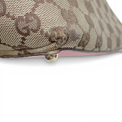 Gucci Mini GG Canvas Tote – Pink Trim